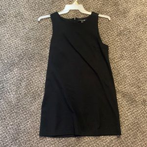 Black tank mini dress. SIZE M.